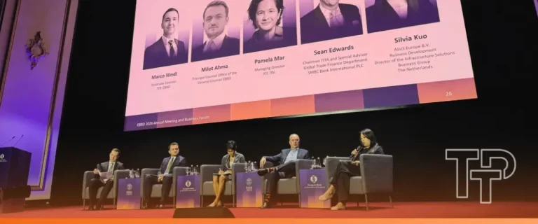 TTP joined industry leaders at the EBRD 2026 annual meeting in Riga